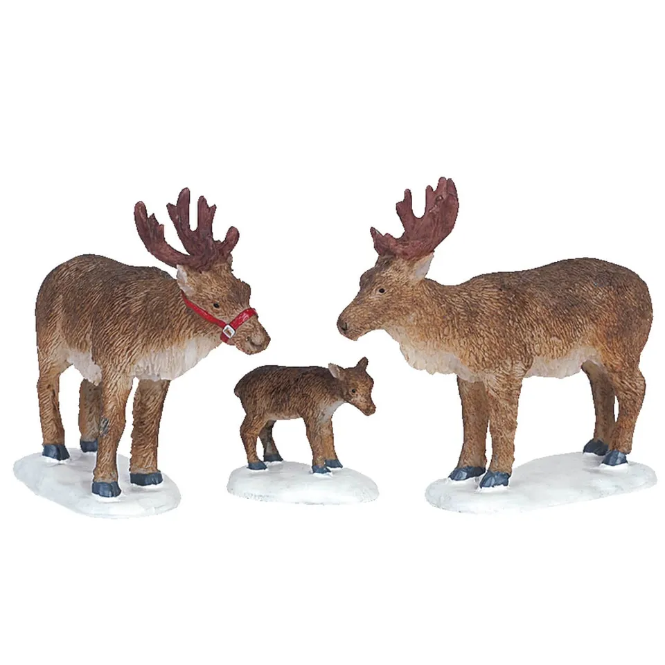 lemax-reindeer-set-of-3-santa-s-wonderland-figuren image 1