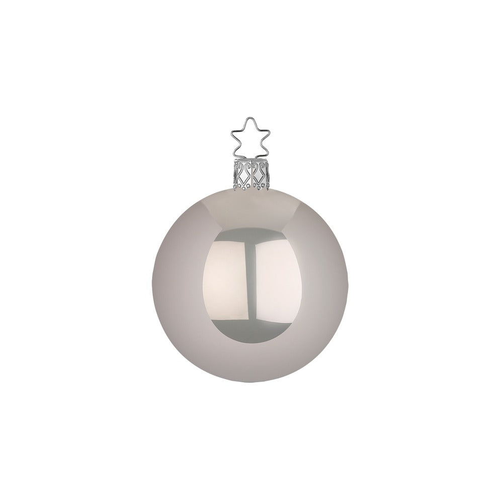 inge-glas-christbaumkugeln-kieselgrau-opal-10-cm image 2