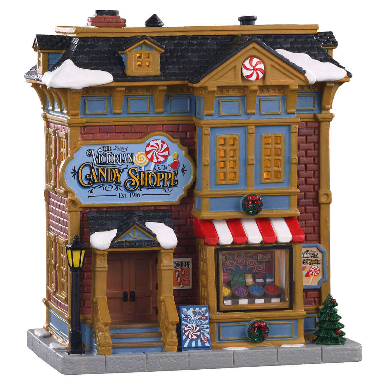 lemax-the-victorian-candy-shoppe-s-warenladen-weihnachtshaus image 1