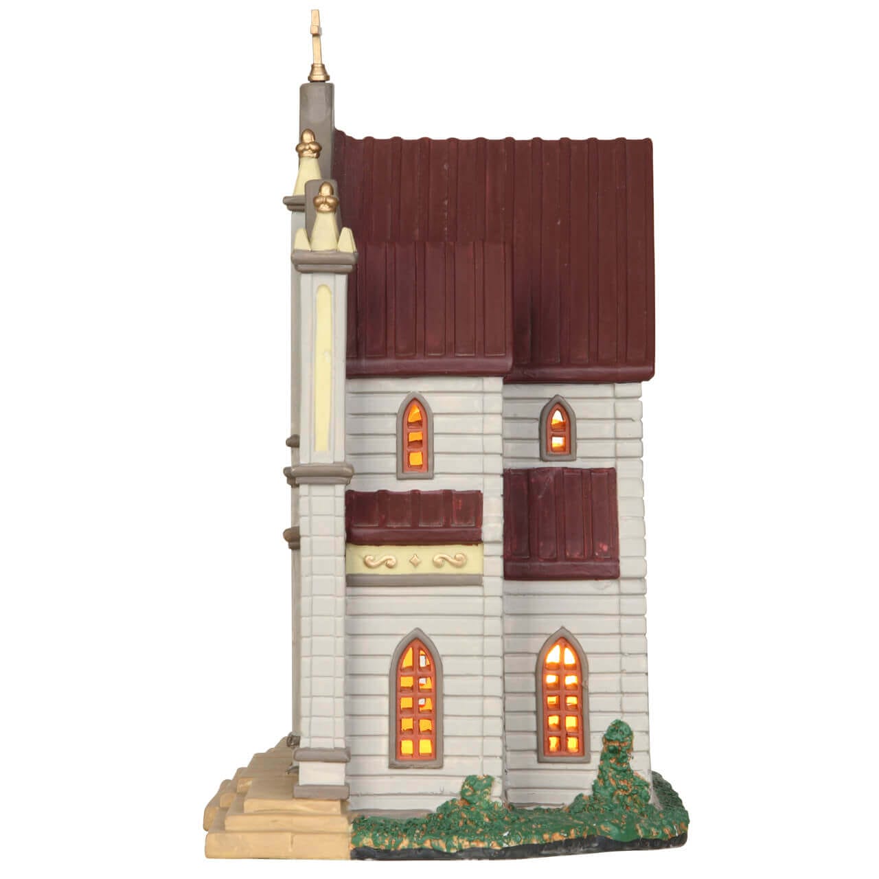 lemax-french-cathedral-miniatur-kirche-weihnachtsdorf image 3