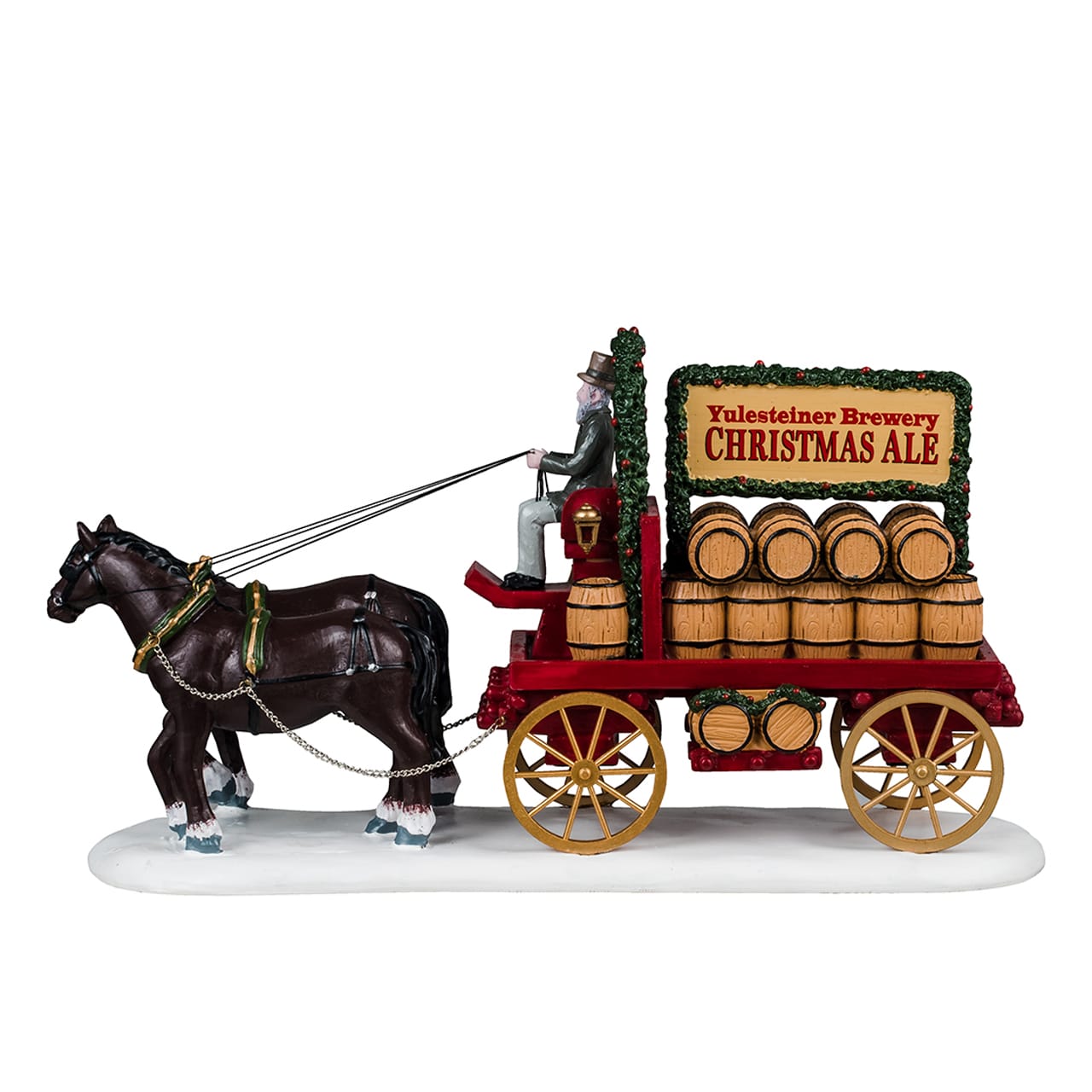 lemax-christmas-ale-delivery-pferdekutschen-figurenszene image 3