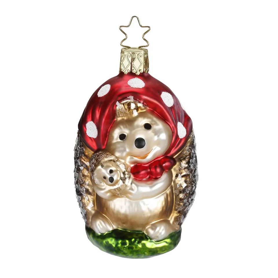 inge-glas-mama-igel-christbaumkugel-glasfigur-9-cm image 1