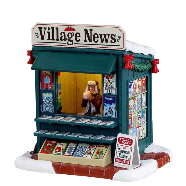 lemax-good-news-day-village-news-zeitungsstand image 1