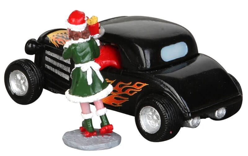 lemax-roller-skate-waitress-miniaturfigur image 3