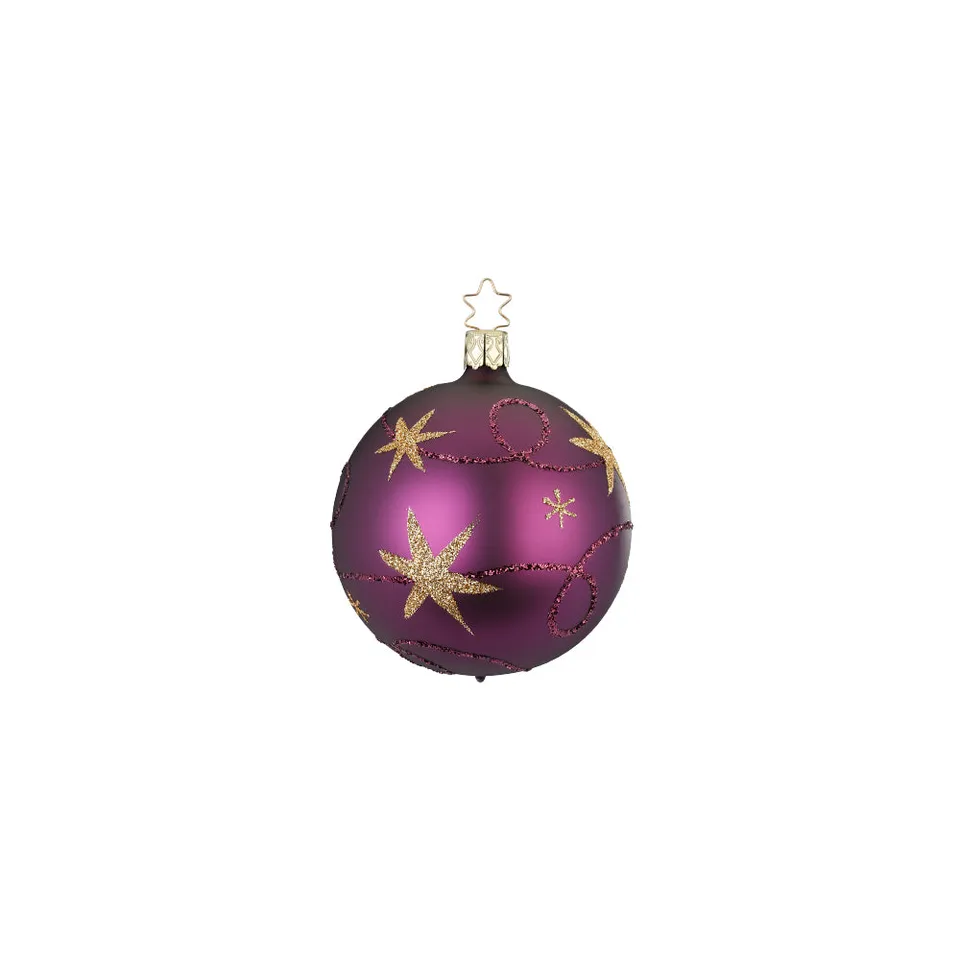 inge-glas-sternenband-christbaumkugel-glaskugel-8-cm image 1