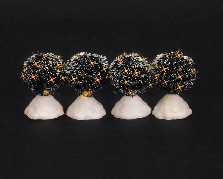 lemax-2-shimmering-round-bristle-tree-2er-mini-b-ume-set image 1