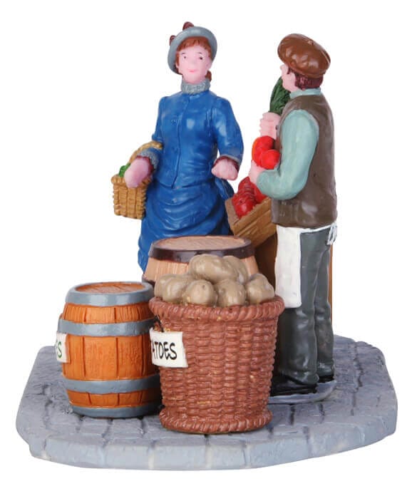 lemax-street-grocer-miniatur-zubeh-r-gem-seh-ndler-f-r-weihnachtsdorf image 2