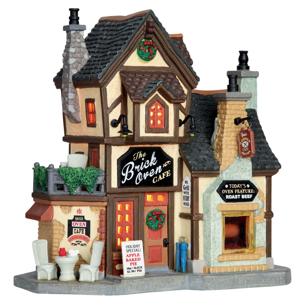 lemax-the-brick-oven-cafe-weihnachtsdorf-geb-ude image 1