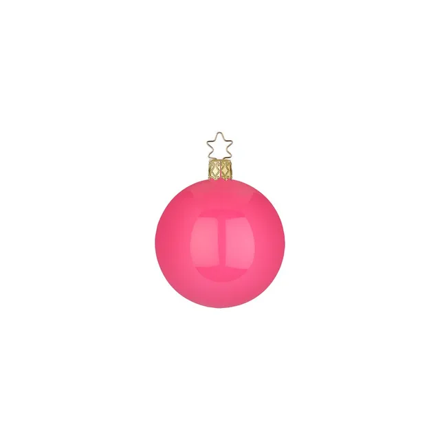inge-glas-kugeln-pink-emaille-6-cm-christbaumkugeln image 1