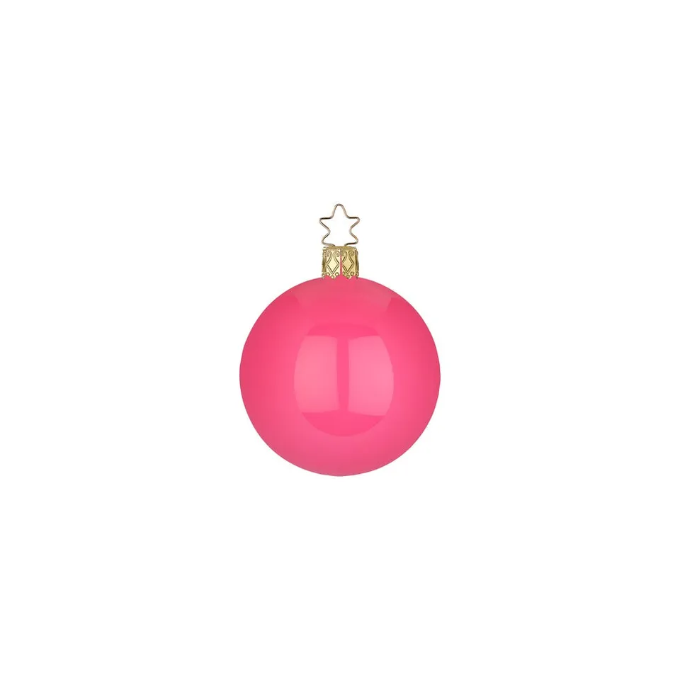 inge-glas-kugeln-pink-emaille-6-cm-christbaumkugeln image 1