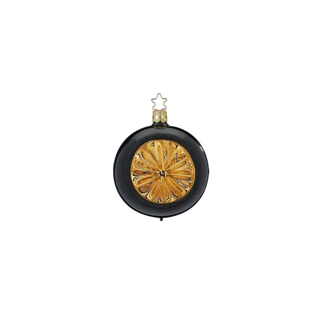 inge-glas-strahlender-luxus-christbaumkugel-6-cm-schwarz-reflex image 1