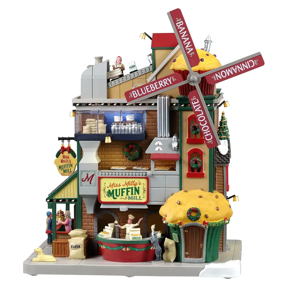 lemax-miss-milly-s-muffin-mill-beleuchtetes-miniatur-caf image 1