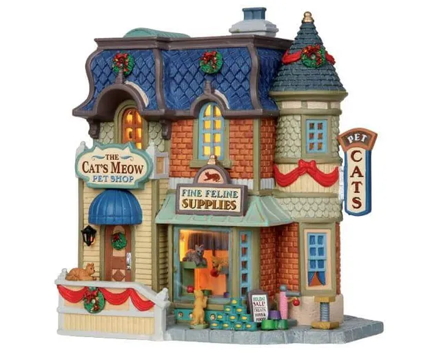 lemax-the-cat-s-meow-weihnachtsdorf-haus image 1