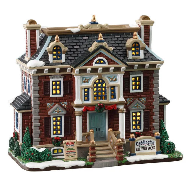 lemax-caddington-heritage-house-beleuchtetes-miniaturhaus image 1