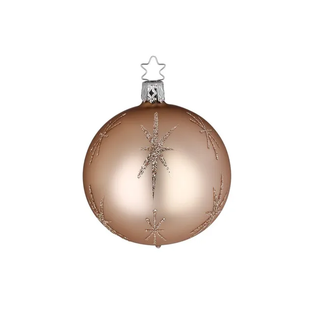 inge-glas-sternentanz-christbaumkugel-6-cm-braun image 1