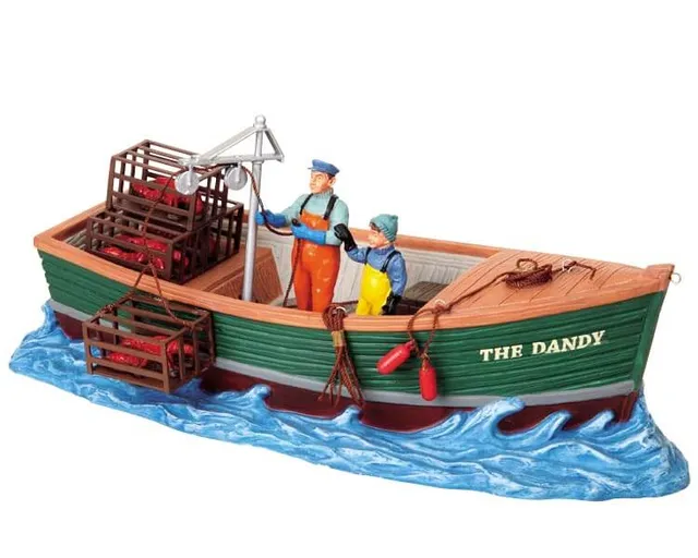 lemax-lobster-fishing-fischer-miniaturszene image 1