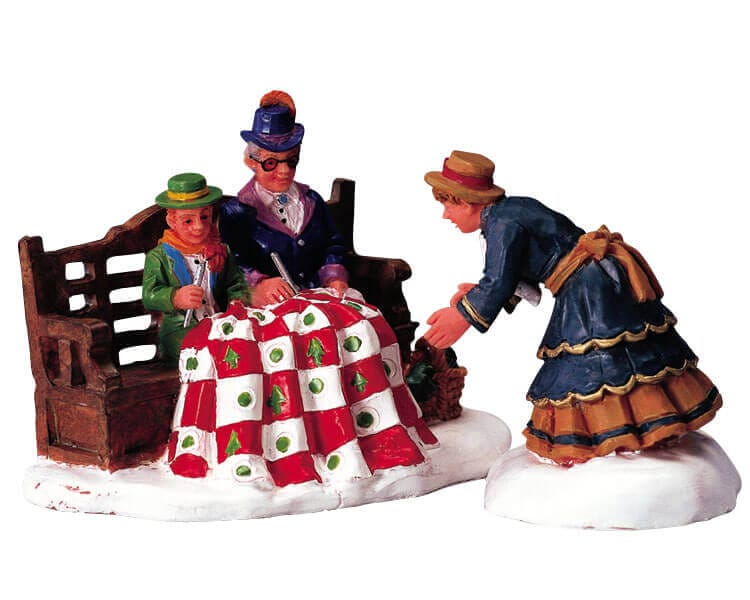 lemax-christmas-quilters-weihnachtsfiguren-handbemalt image 1