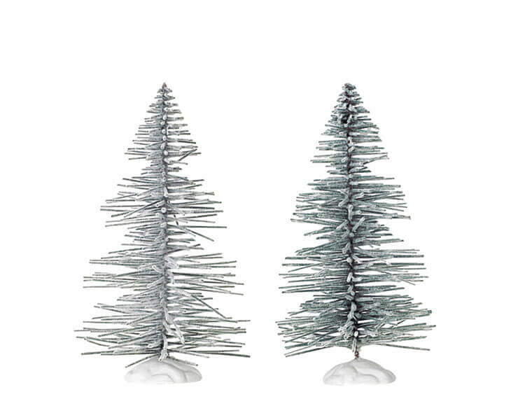lemax-snowy-spruce-tree-small-miniatur-weihnachtsbaum-verschneit image 1