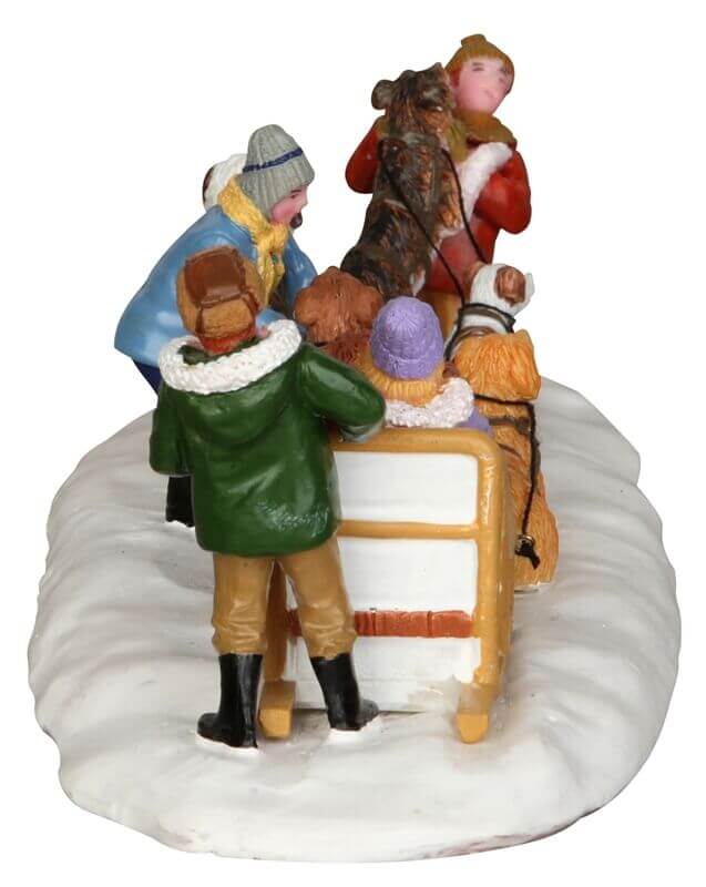 lemax-neighborhood-dogsled-team-hundeschlitten-figur image 4