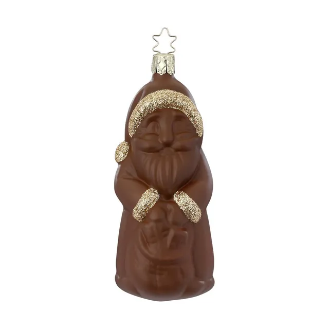 inge-glas-schokoweihnachtsmann-glasfigur-13-cm image 1