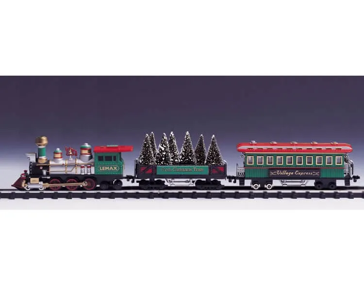 lemax-village-express-three-train-cars-zugwagen-set-3-teilig image 1