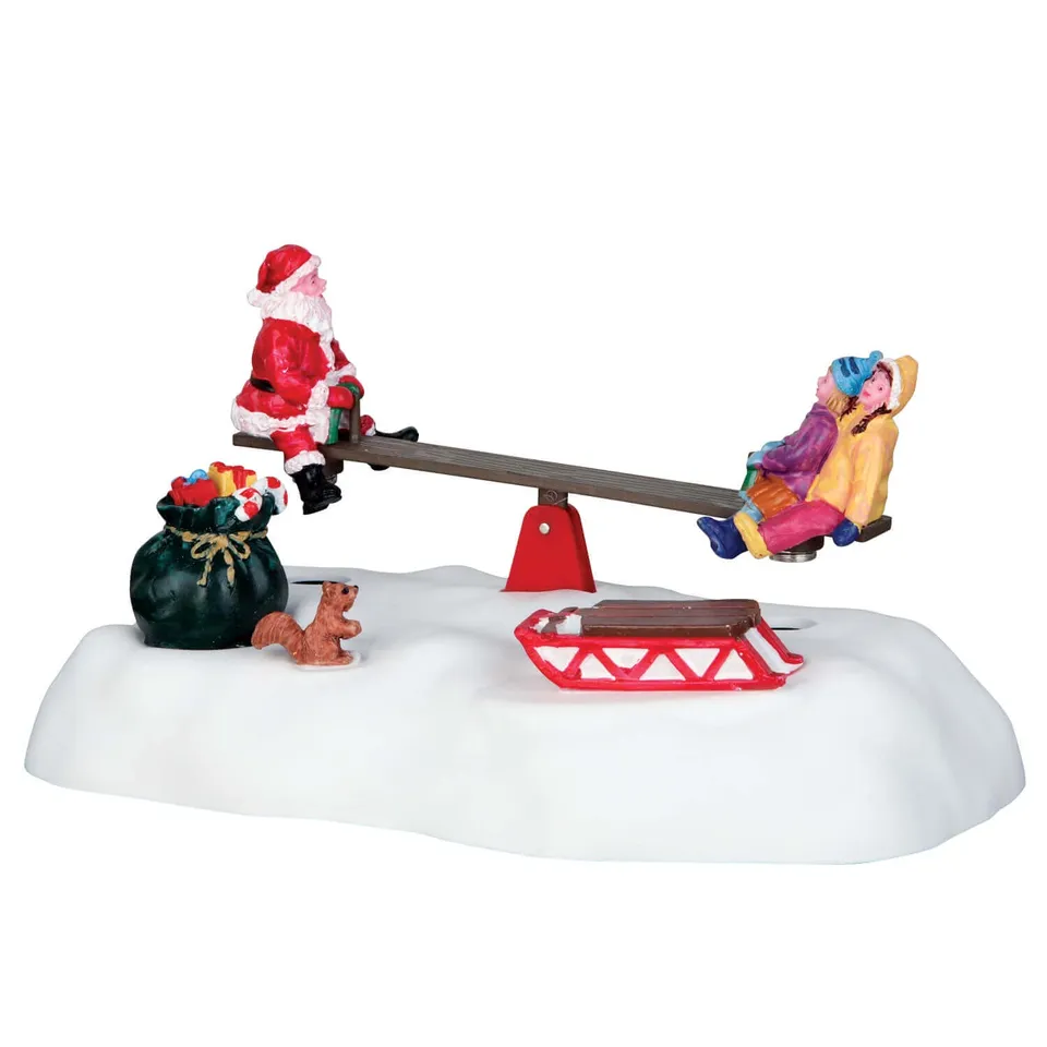 lemax-santa-seesaws-bewegliche-weihnachtsfigur-wippe image 1