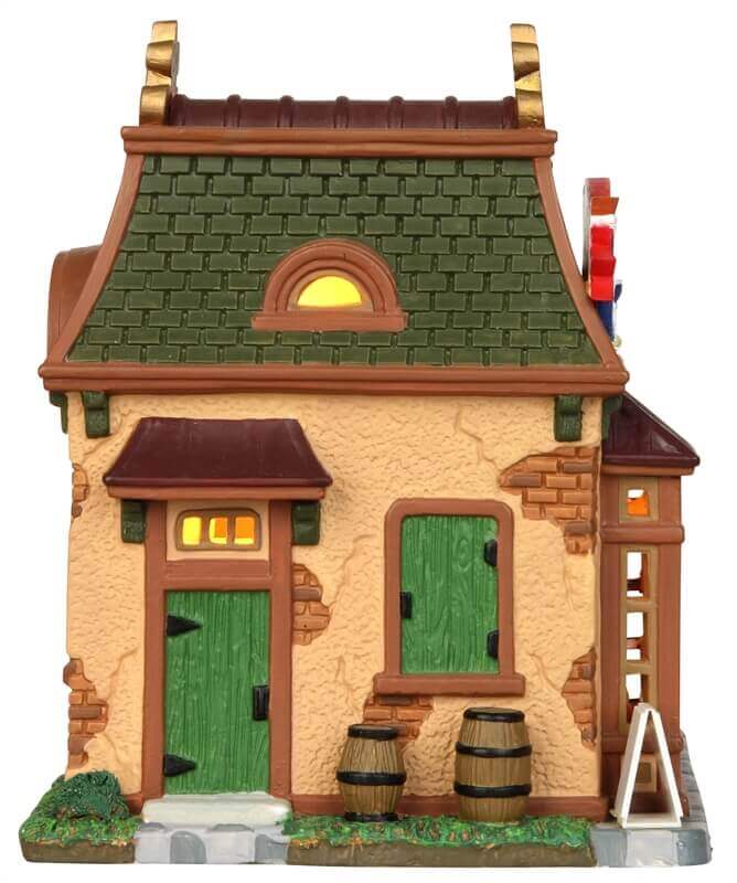 lemax-wine-cheese-shop-weihnachtsdorf-miniaturhaus image 3