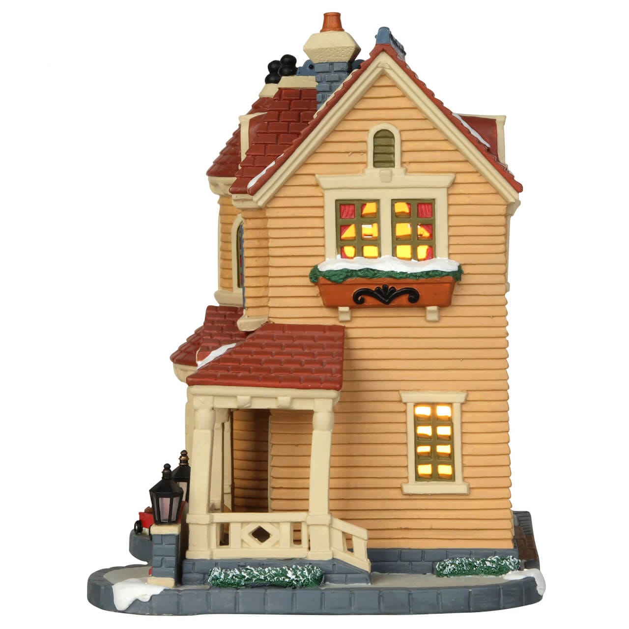lemax-lamplighter-inn-harvest-crossing-miniatur-haus image 3