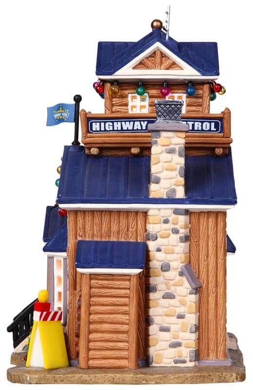 lemax-highway-patrol-hq-beleuchtetes-miniatur-geb-ude image 2
