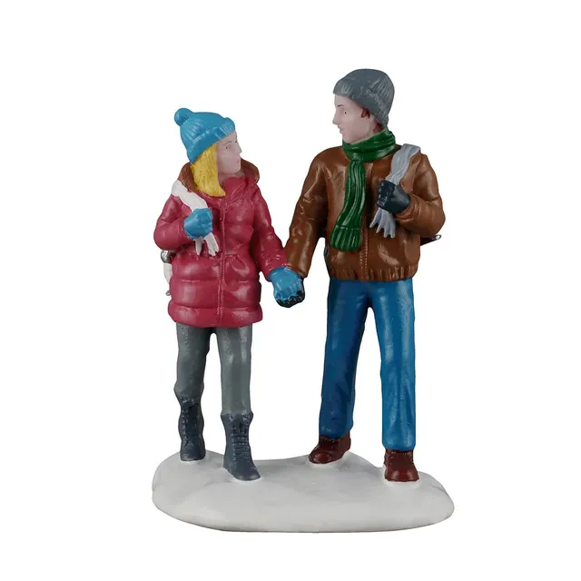 lemax-skating-date-figur-eisl-ufer-paar-vail-village image 1