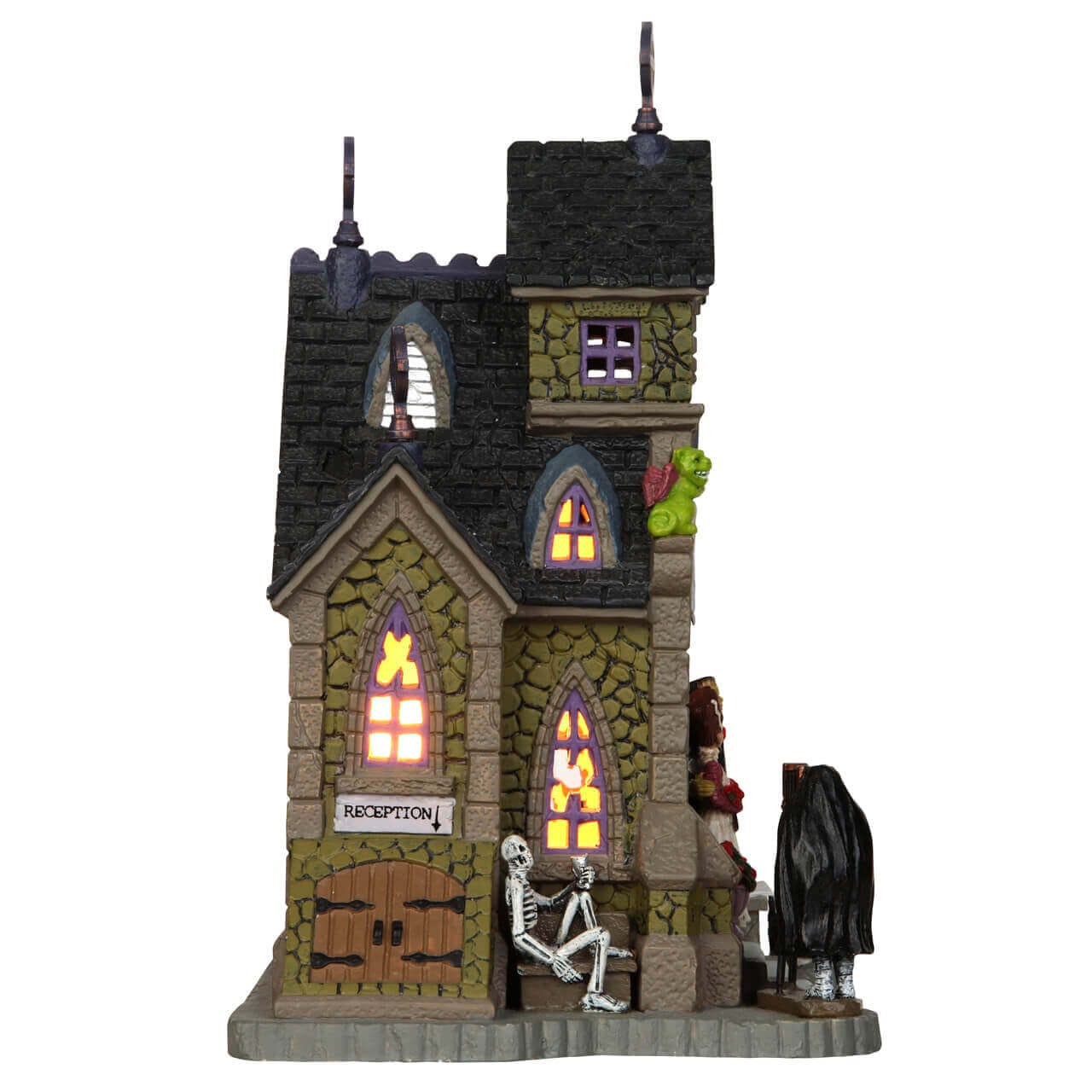 lemax-frank-s-big-day-miniaturszene-spooky-town-halloween image 3