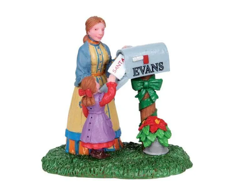 lemax-letter-for-santa-miniatur-figur image 1
