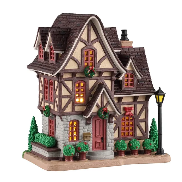 lemax-bosworth-residence-caddington-miniaturhaus-tudor-stil image 1