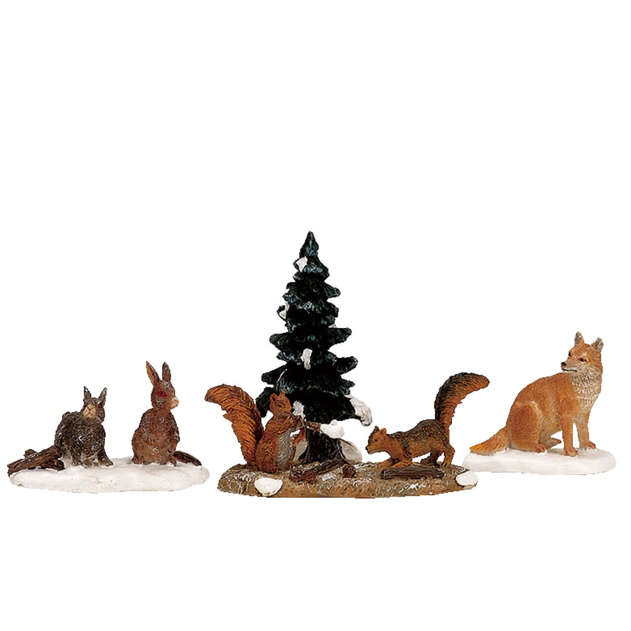 lemax-woodland-animals-set-of-4-miniatur-tiere image 2