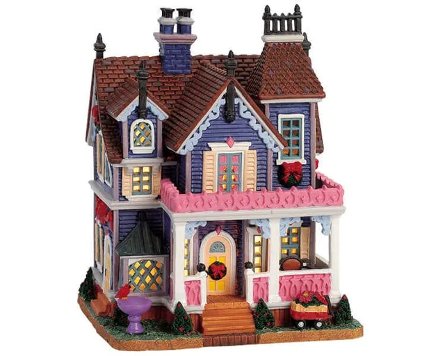 lemax-bamford-house-miniaturhaus-weihnachtsdorf image 1