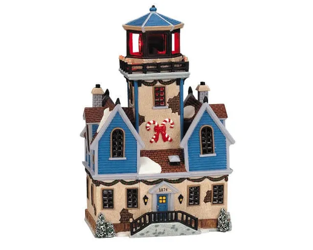 lemax-old-pier-lighthouse-leuchtturmhaus image 1
