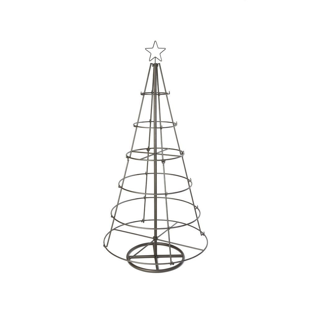 inge-glas-displaybaum-6-ebenen-anthrazit-metall-144-cm image 1