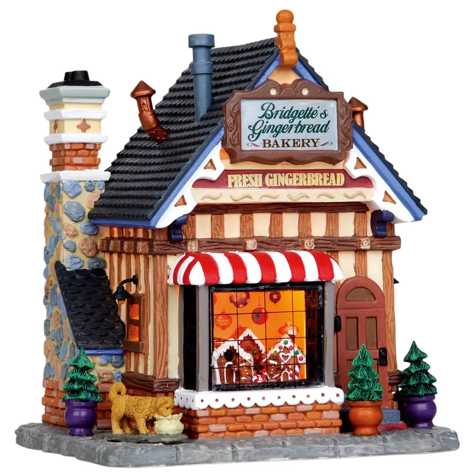 lemax-bridgette-s-gingerbread-bakery-miniatur-haus image 1
