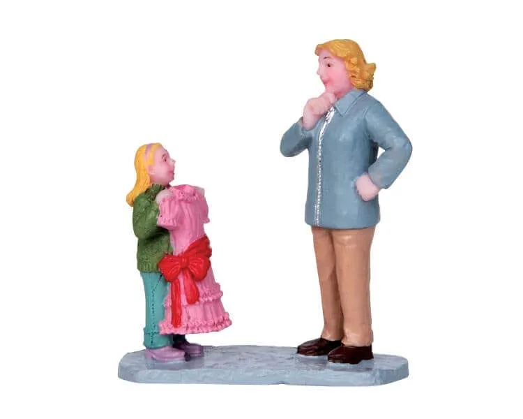 lemax-pretty-dress-mommy-miniaturfigur image 1