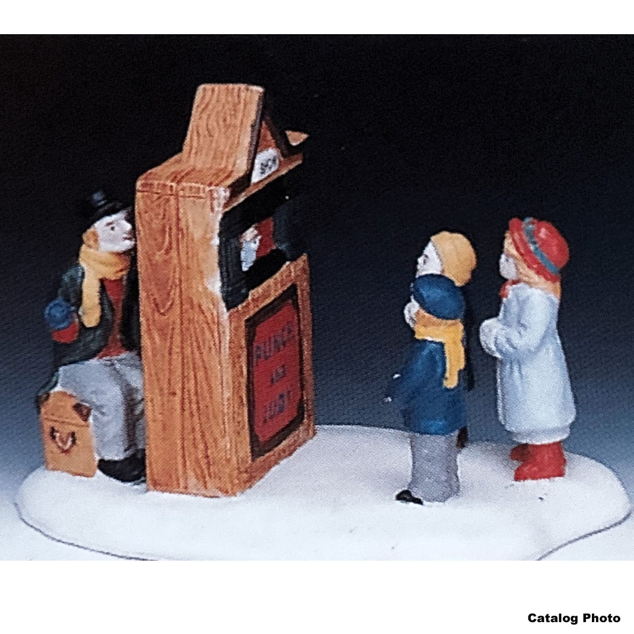 lemax-punch-and-judy-weihnachts-figur-theater image 1