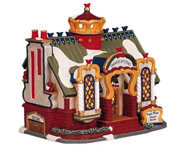 lemax-sugar-plum-dance-studio-beleuchtetes-haus image 1