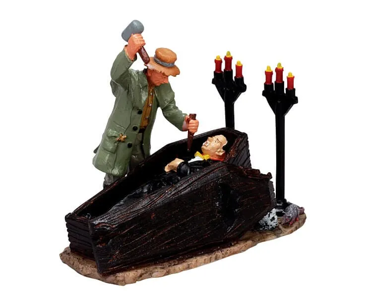 lemax-vampire-hunter-spooky-town-miniaturfigur image 1