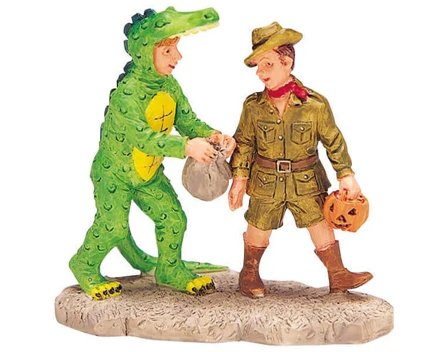 lemax-crock-crock-hunter-spooky-town-figur image 1