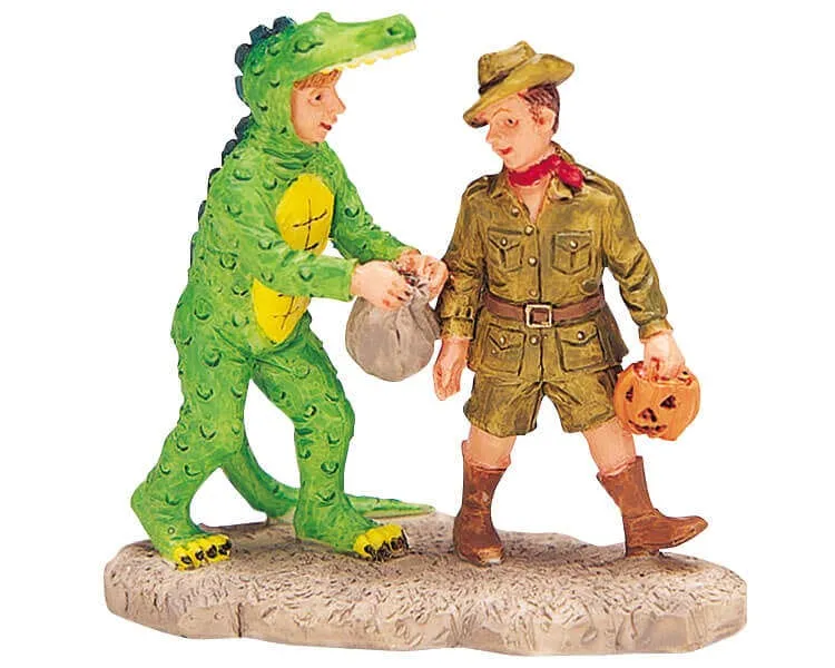 lemax-crock-crock-hunter-spooky-town-figur image 1