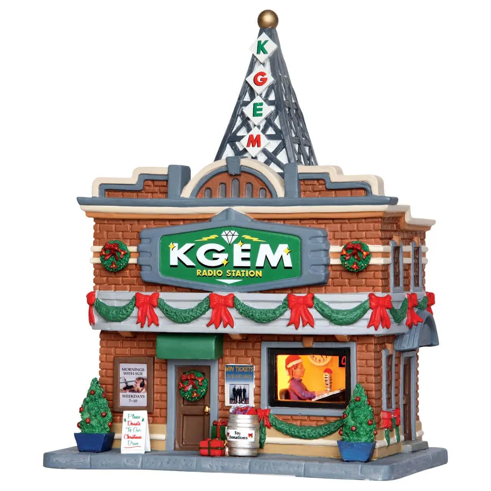 lemax-kgem-radio-station-miniatur-geb-ude image 1