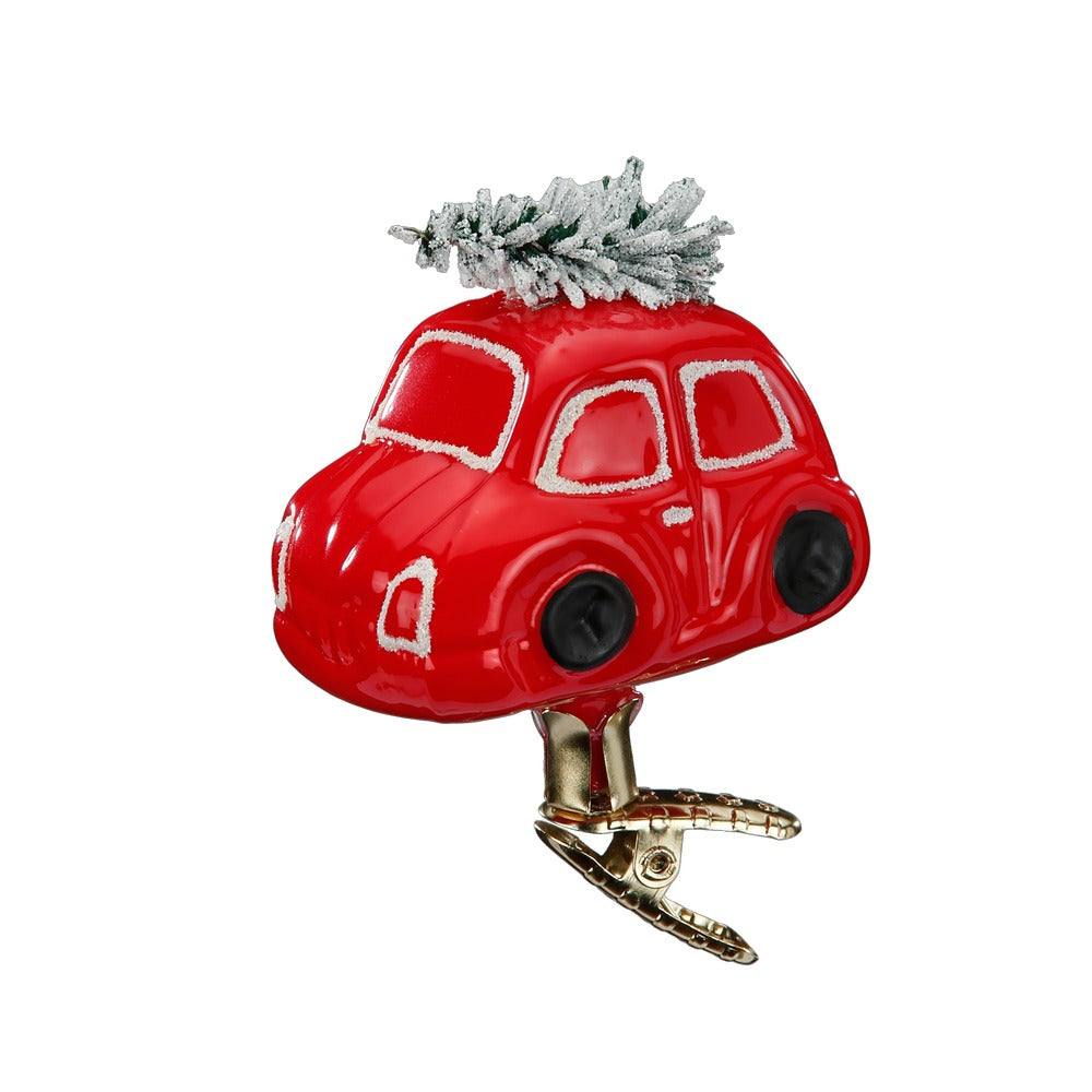 inge-glas-weihnachtsauto-christbaumfigur-7-5-cm-rot image 1