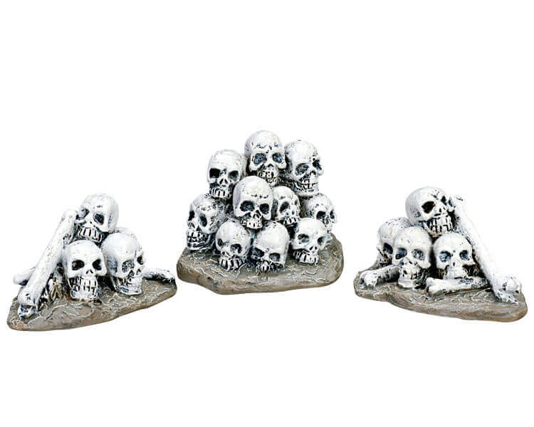 lemax-pile-o-skulls-spooky-town-deko-figur image 1
