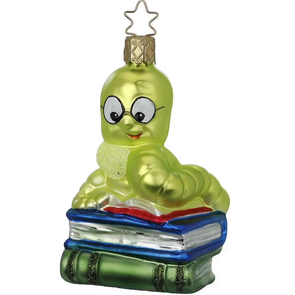 inge-glas-b-cherwurm-christbaumkugel-figur-9-5-cm image 1
