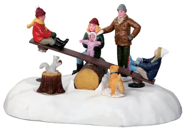 lemax-see-saw-bewegte-miniatur-wippe-mit-auf-und-ab-funktion image 1