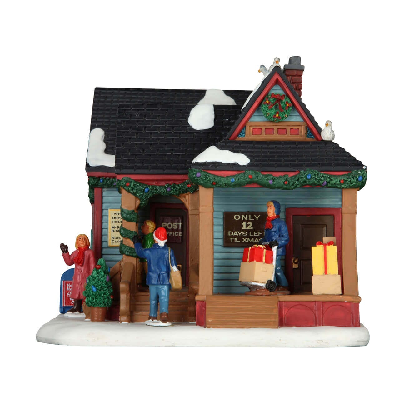 lemax-snowflake-lane-post-depot-postgeb-ude-f-r-winter-sammelwelten image 3